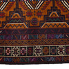 Baluchi Rug Handmade Brown Geometric 4x6 ft