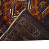 Baluchi Rug Handmade Brown Geometric 4x6 ft