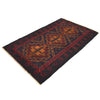 Baluchi Rug Handmade Multi Geometric 4x6 ft