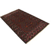 Baluchi Rug Handmade Multi Geometric 4x6 ft