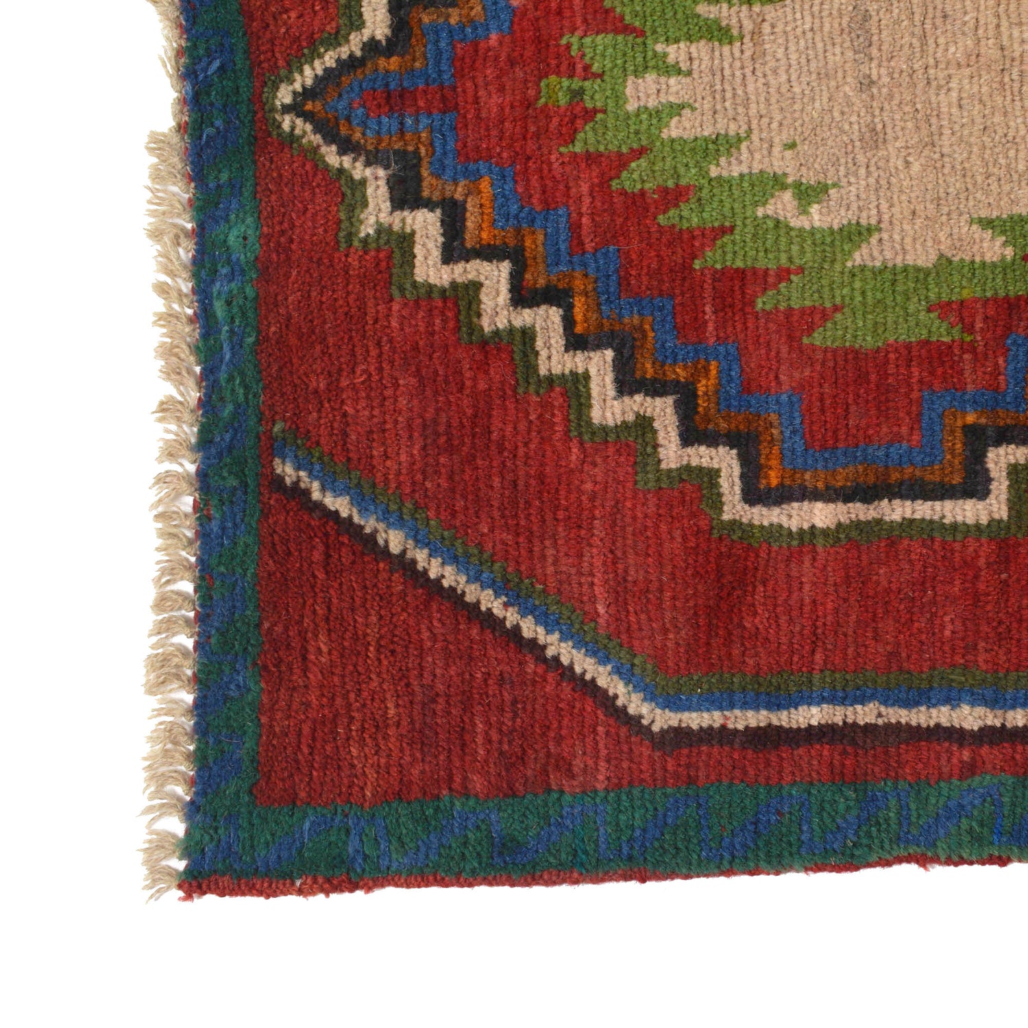 Baluchi Runner Rug Handmade Red 10' Runner