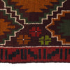 Baluchi Runner Rug Handmade Chocolate 10' Runner