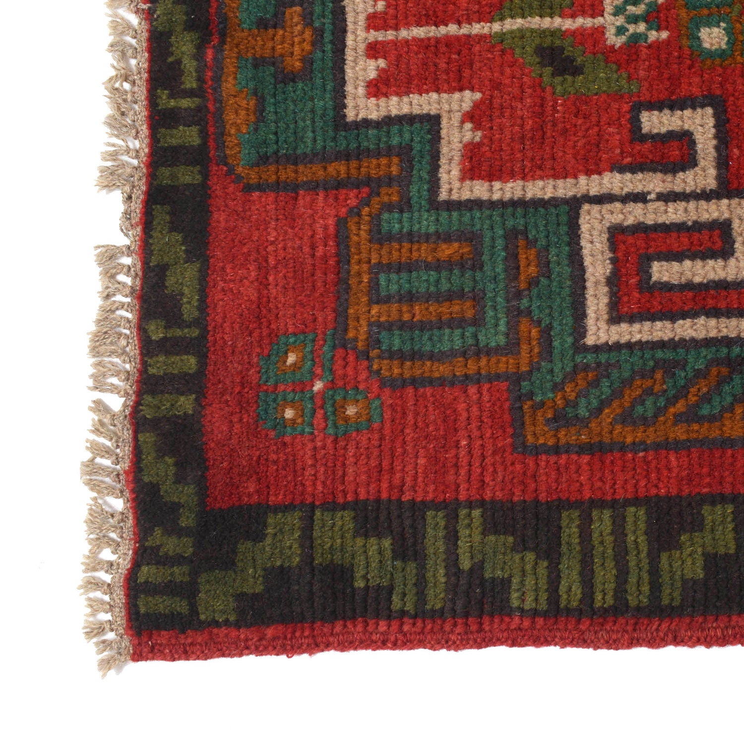 Baluchi Runner Rug Handmade Red 10' Runner