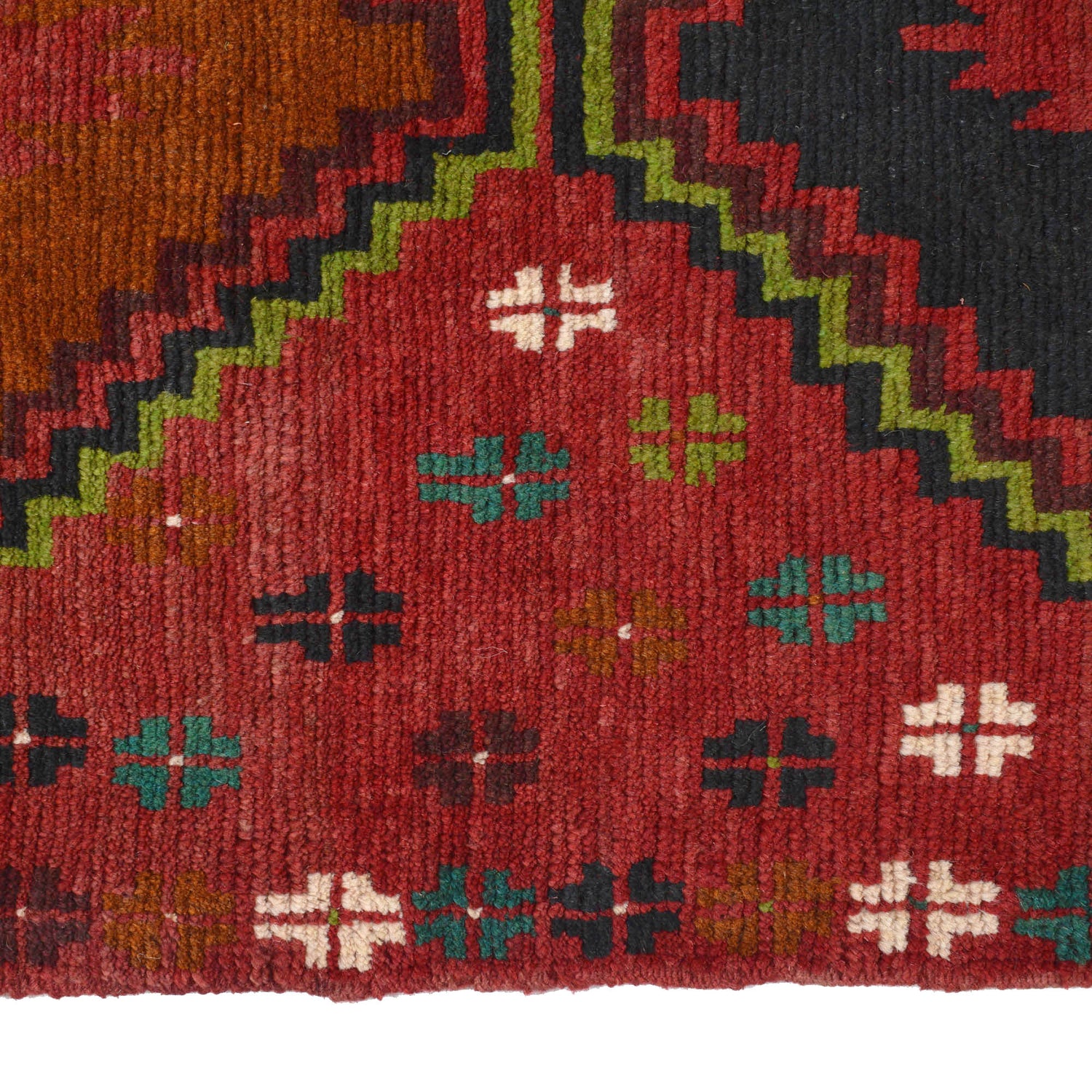Baluchi Runner Rug Handmade Red 10' Runner