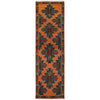 Baluchi Runner Rug Handmade Orange 8' Runner
