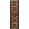 Baluchi Runner Rug Handmade Black 8' Runner