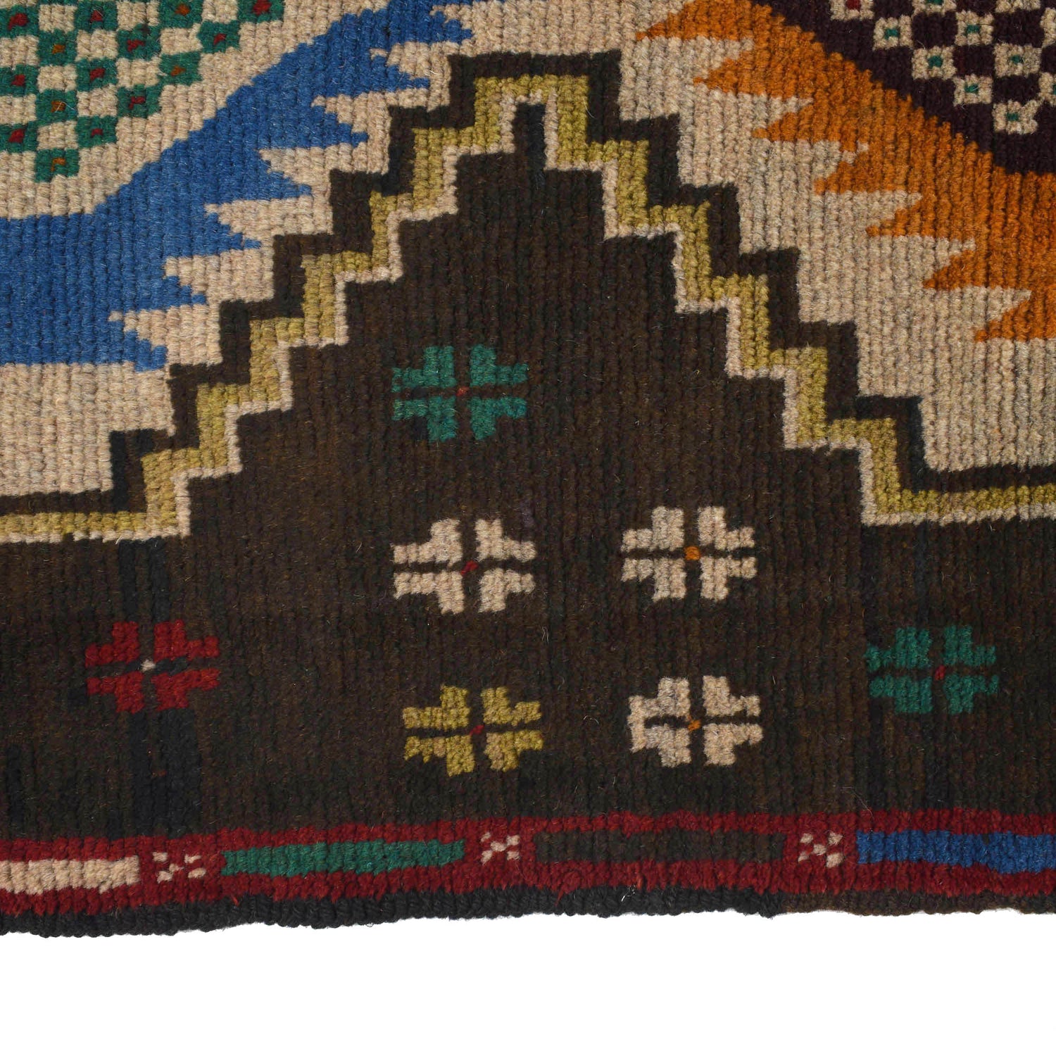 Baluchi Runner Rug Handmade Multi 10' Runner