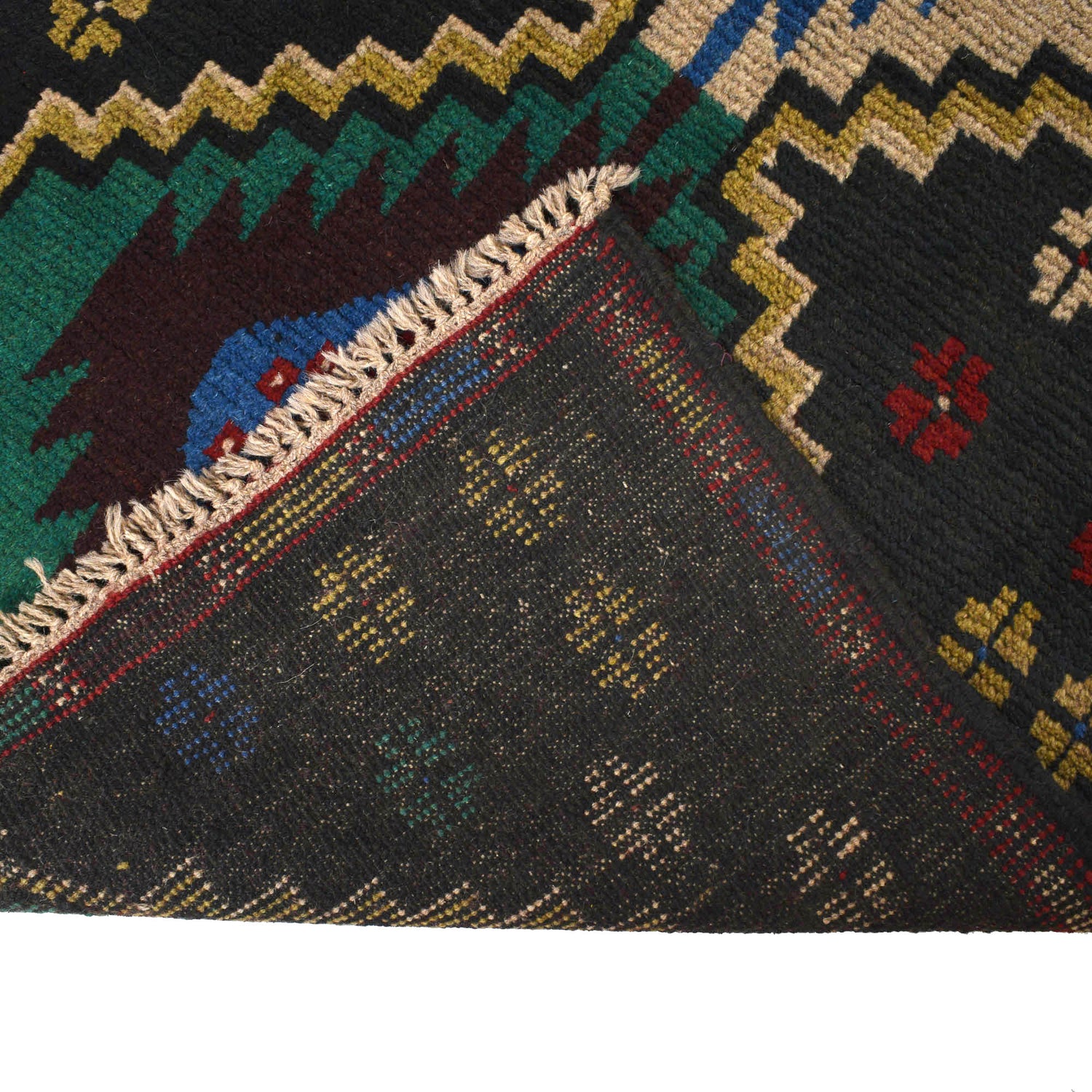 Baluchi Runner Rug Handmade Multi 10' Runner