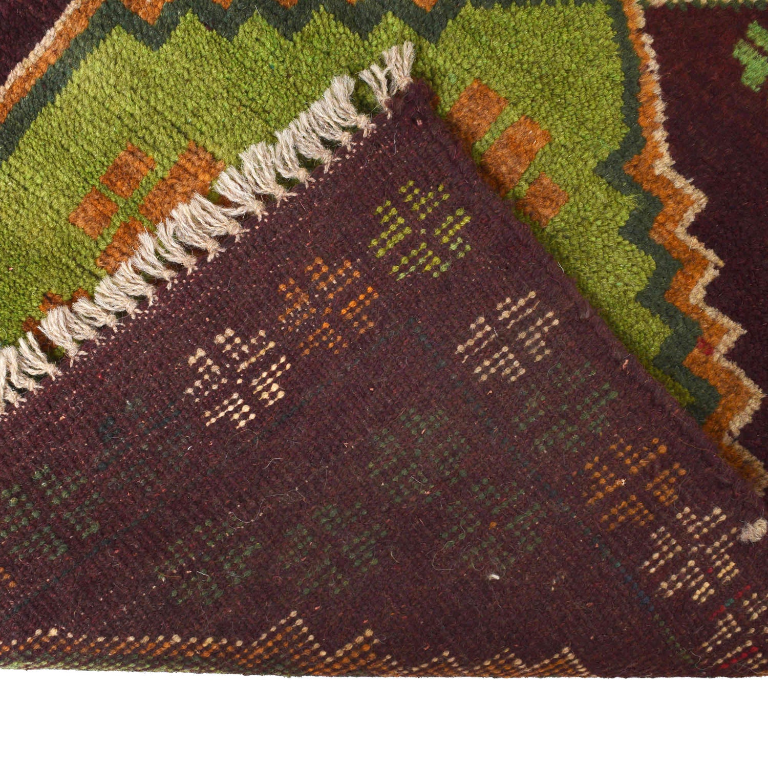 Baluchi Runner Rug Handmade Multi 10' Runner