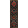 Baluchi Runner Rug Handmade Black 8' Runner