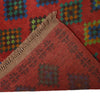 Baluchi Runner Rug Handmade Red 10' Runner