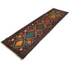Baluchi Runner Rug Handmade Chocolate 10' Runner