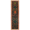 Baluchi Runner Rug Handmade Black 10' Runner