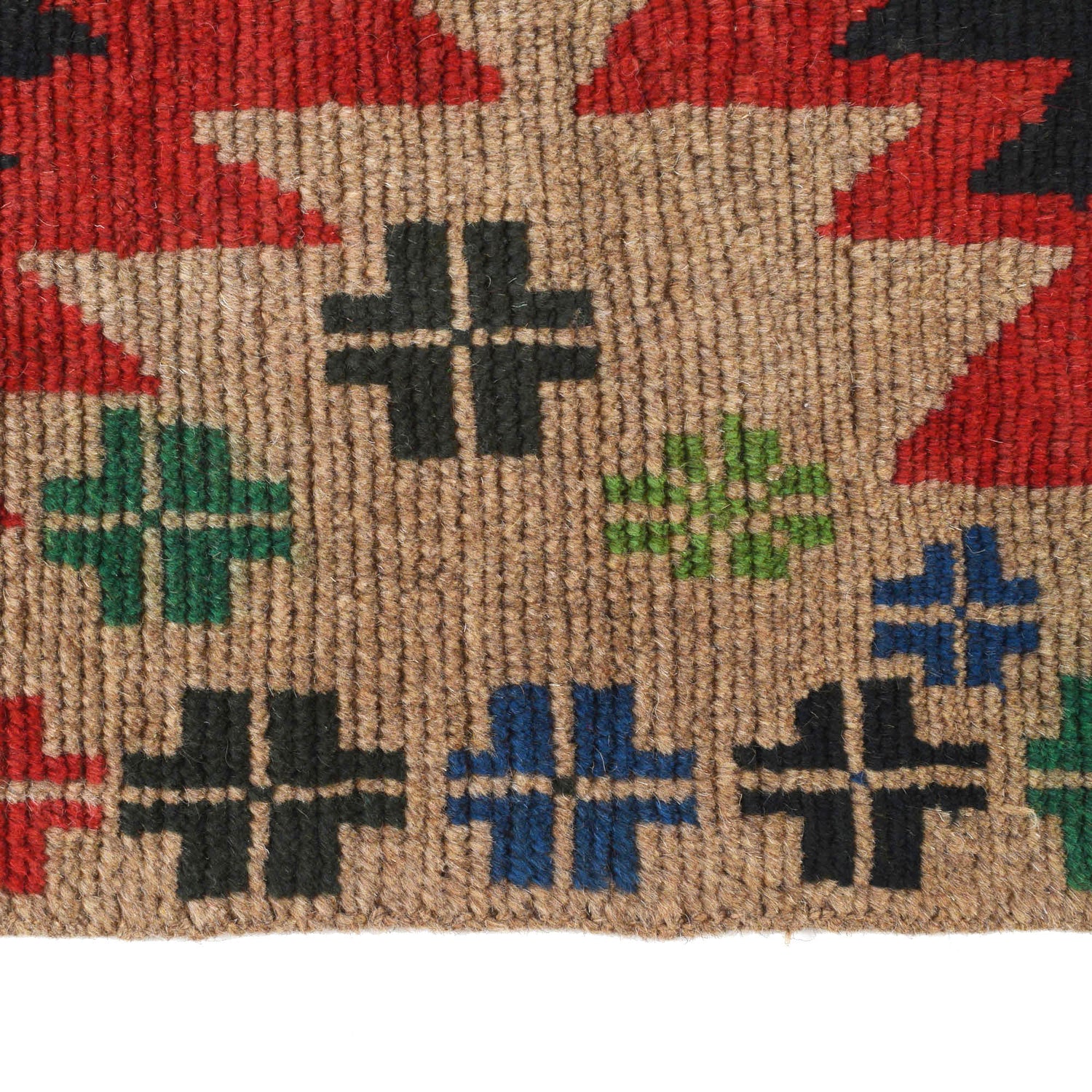 Baluchi Runner Rug Handmade Beige 6' Runner