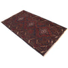 Baluchi Rug Handmade Multi Geometric 4x6 ft