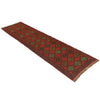 Baluchi Runner Rug Handmade Red 10' Runner