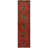 Baluchi Runner Rug Handmade Red 10' Runner