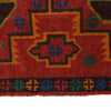 Baluchi Runner Rug Handmade Red 10' Runner