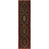 Baluchi Runner Rug Handmade Brown 10' Runner
