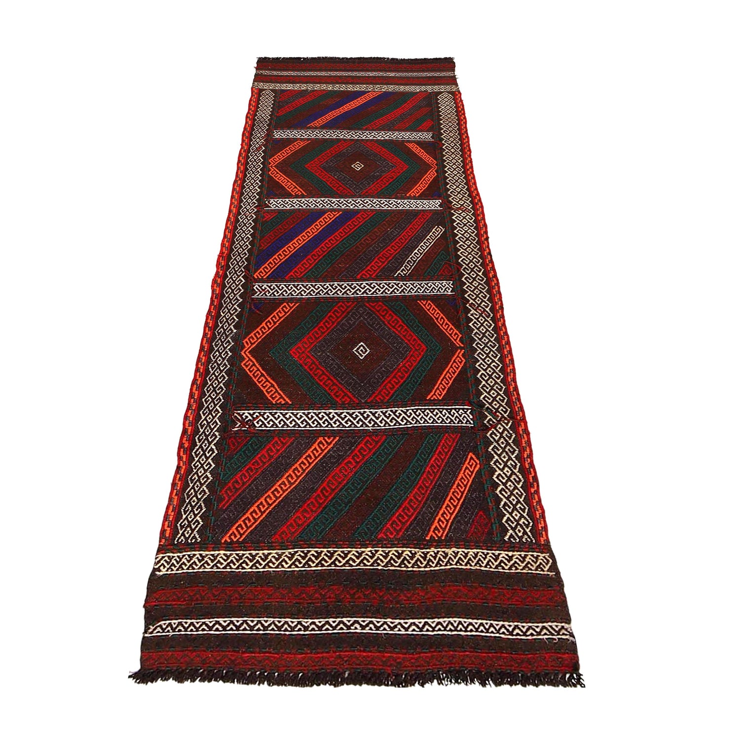 Suzuni Kilim Runner Handmade Multi 6' Runner