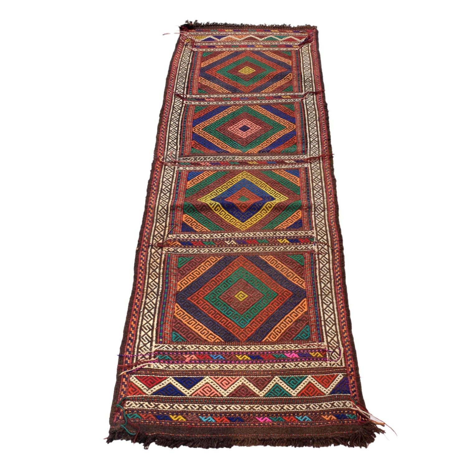 Suzuni Kilim Runner Handmade Multi 6' Runner