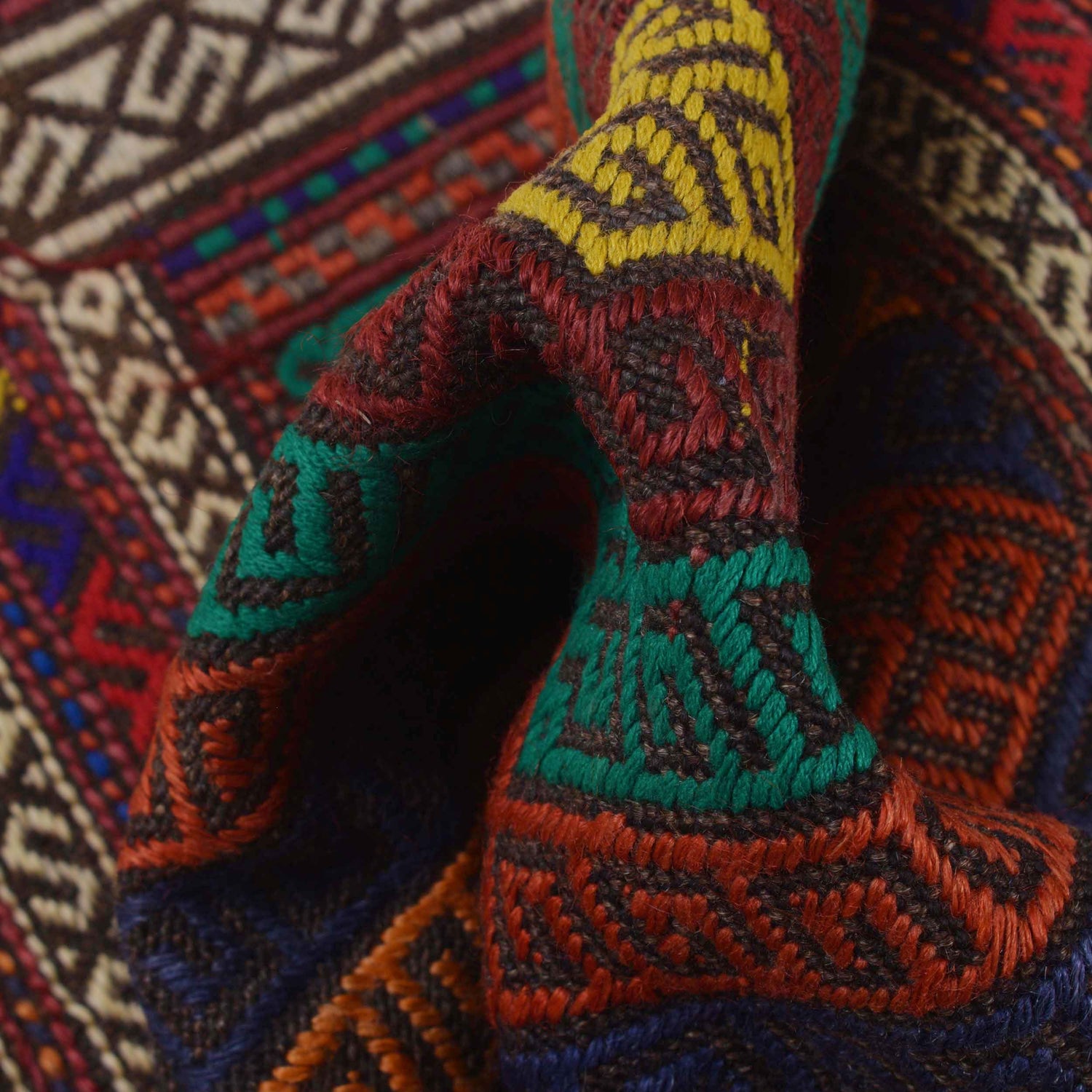Suzuni Kilim Runner Handmade Multi 6' Runner