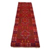 Baluchi Runner Rug Handmade Red 8' Runner