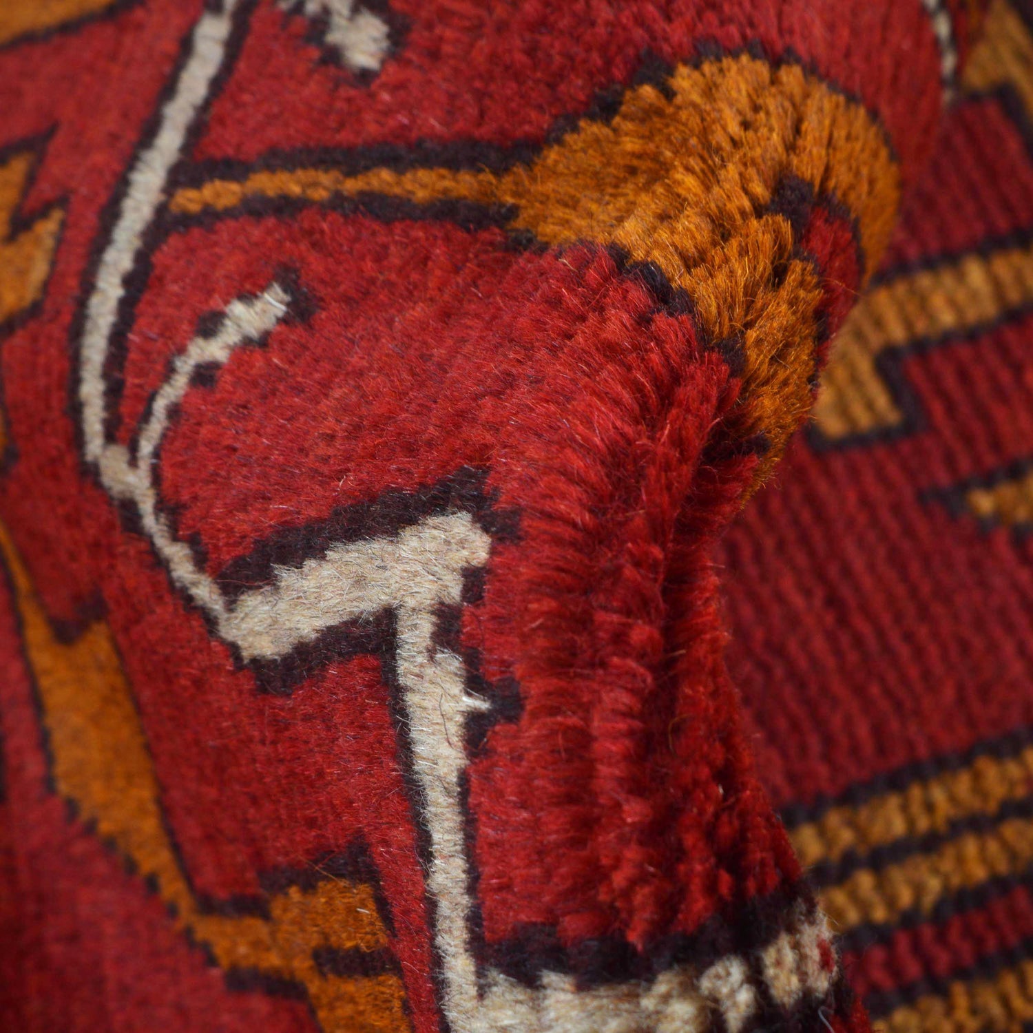 Baluchi Runner Rug Handmade Red 8' Runner