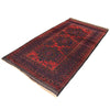 Baluchi Rug Handmade Red Geometric 4x7 ft