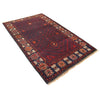 Baluchi Rug Handmade Multi Geometric 4x7 ft