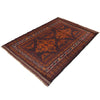 Baluchi Rug Handmade Multi Geometric 4x6 ft