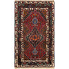 Baluchi Rug Handmade Multi Geometric 4x6 ft