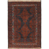 Baluchi Rug Handmade Multi Geometric 4x6 ft