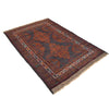 Baluchi Rug Handmade Multi Geometric 4x6 ft