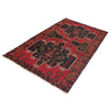 Baluchi Rug Handmade Red Geometric 4x7 ft