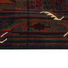 Baluchi Rug Handmade Multi Geometric 4x6 ft