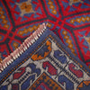 Baluchi Rug Handmade Red Floral 2x4 ft