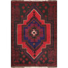 Baluchi Rug Handmade Multi Floral 2x4 ft