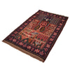 Baluchi Rug Handmade Multi Prayer Design 3x5 ft
