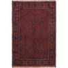 Baluchi Rug Handmade Multi Floral 2x4 ft