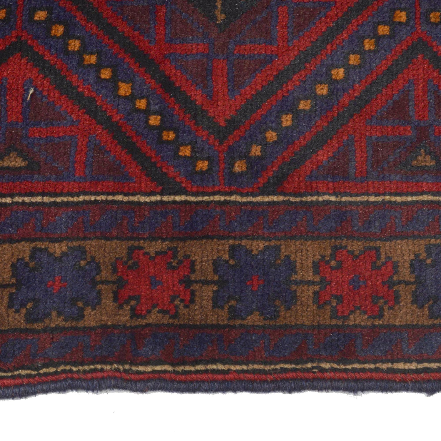 Baluchi Rug Handmade Multi Floral 2x4 ft