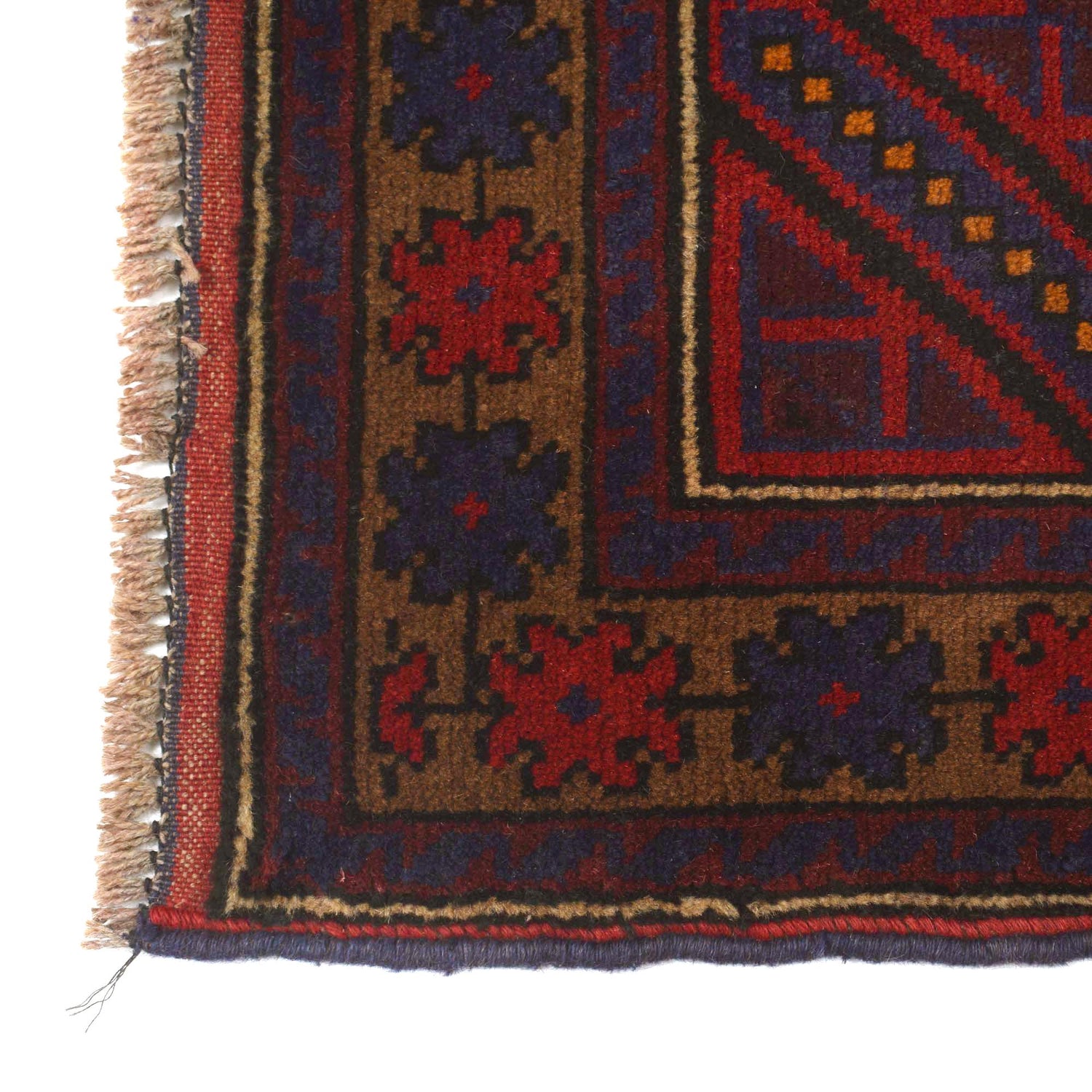 Baluchi Rug Handmade Multi Floral 2x4 ft