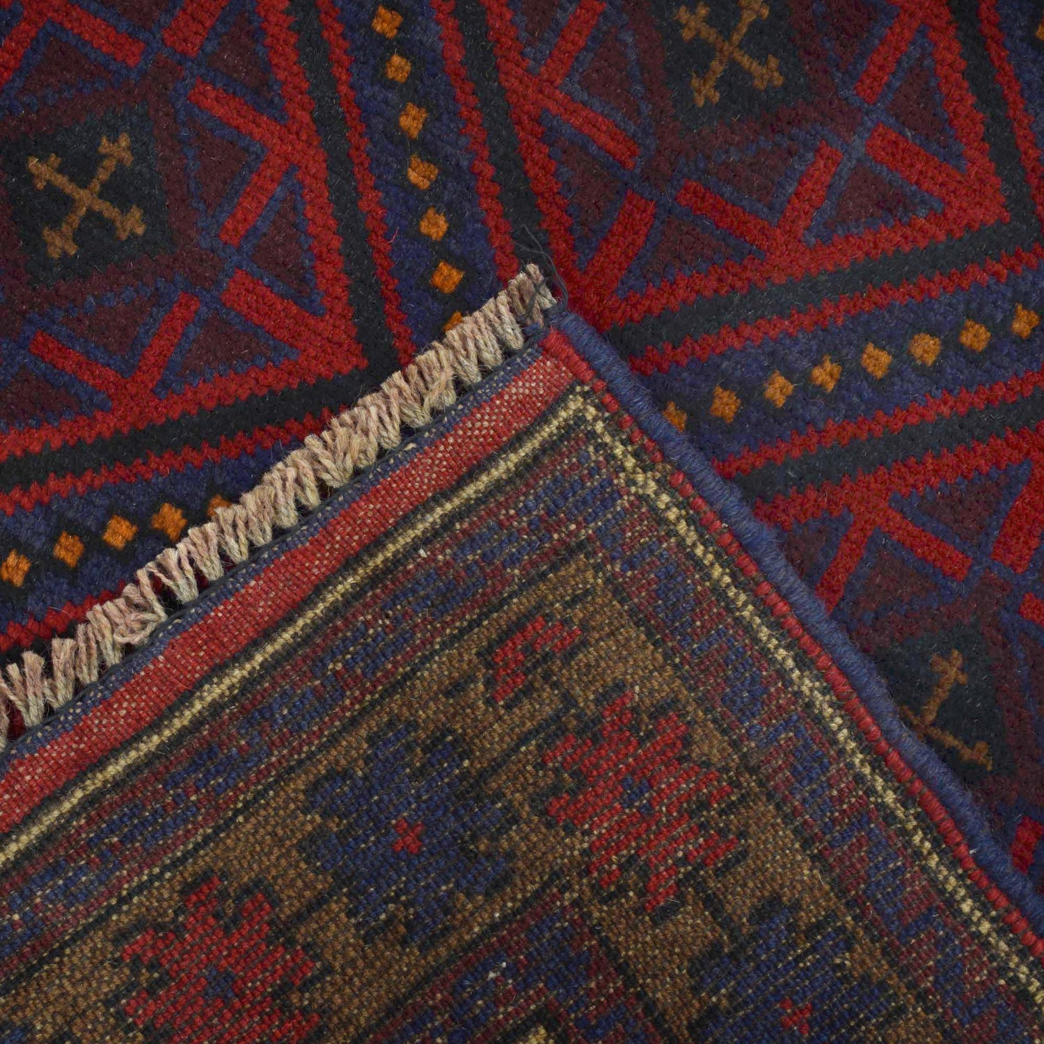 Baluchi Rug Handmade Multi Floral 2x4 ft