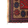 Baluchi Rug Handmade Red Prayer Design 3x5 ft
