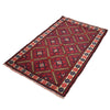 Baluchi Rug Handmade Red Floral 2x4 ft