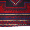 Baluchi Rug Handmade Navy Blue Floral 2x4 ft