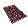 Baluchi Rug Handmade Multi Prayer Design 3x5 ft