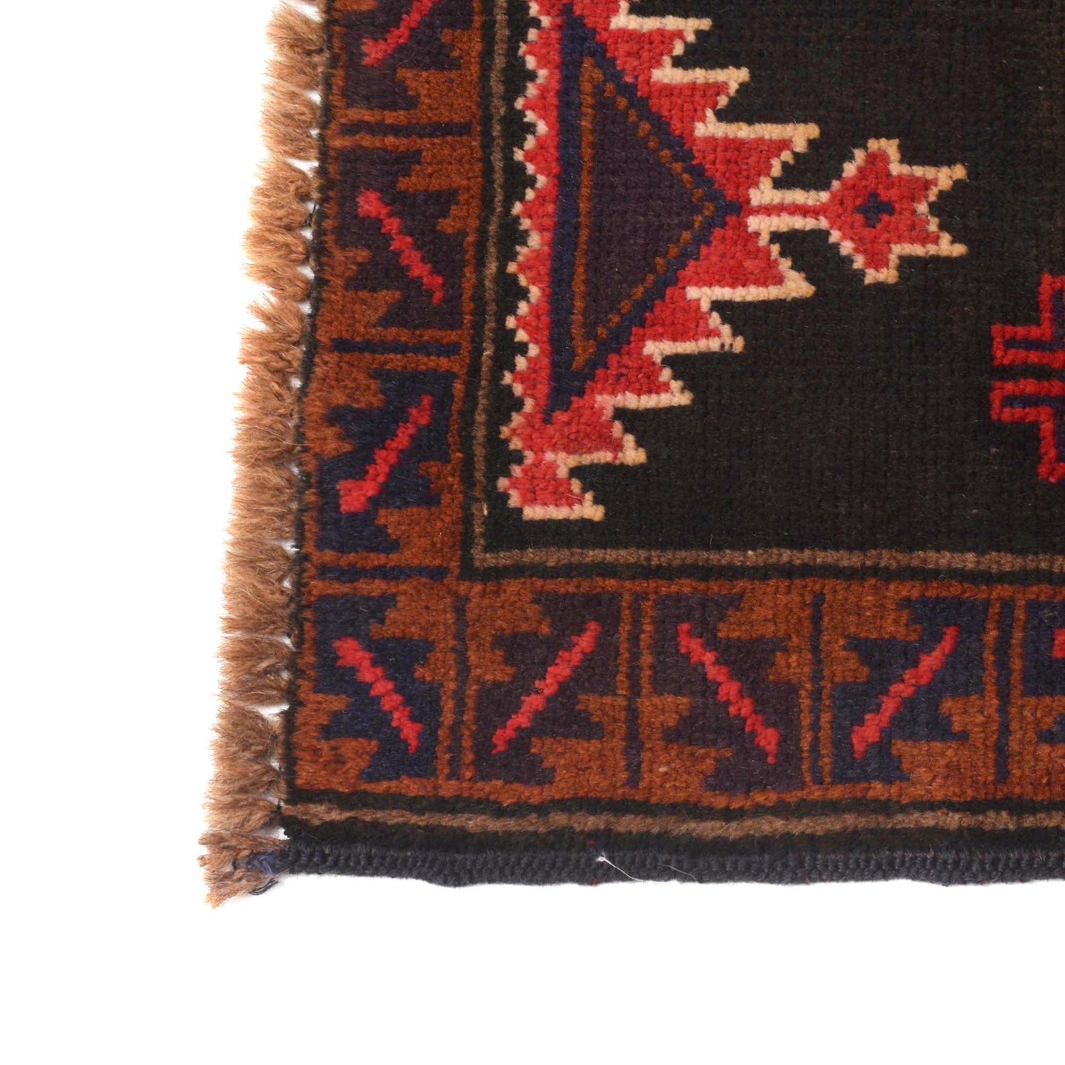 Baluchi Rug Handmade Multi Floral 2x4 ft