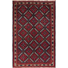 Baluchi Rug Handmade Multi Floral 2x4 ft