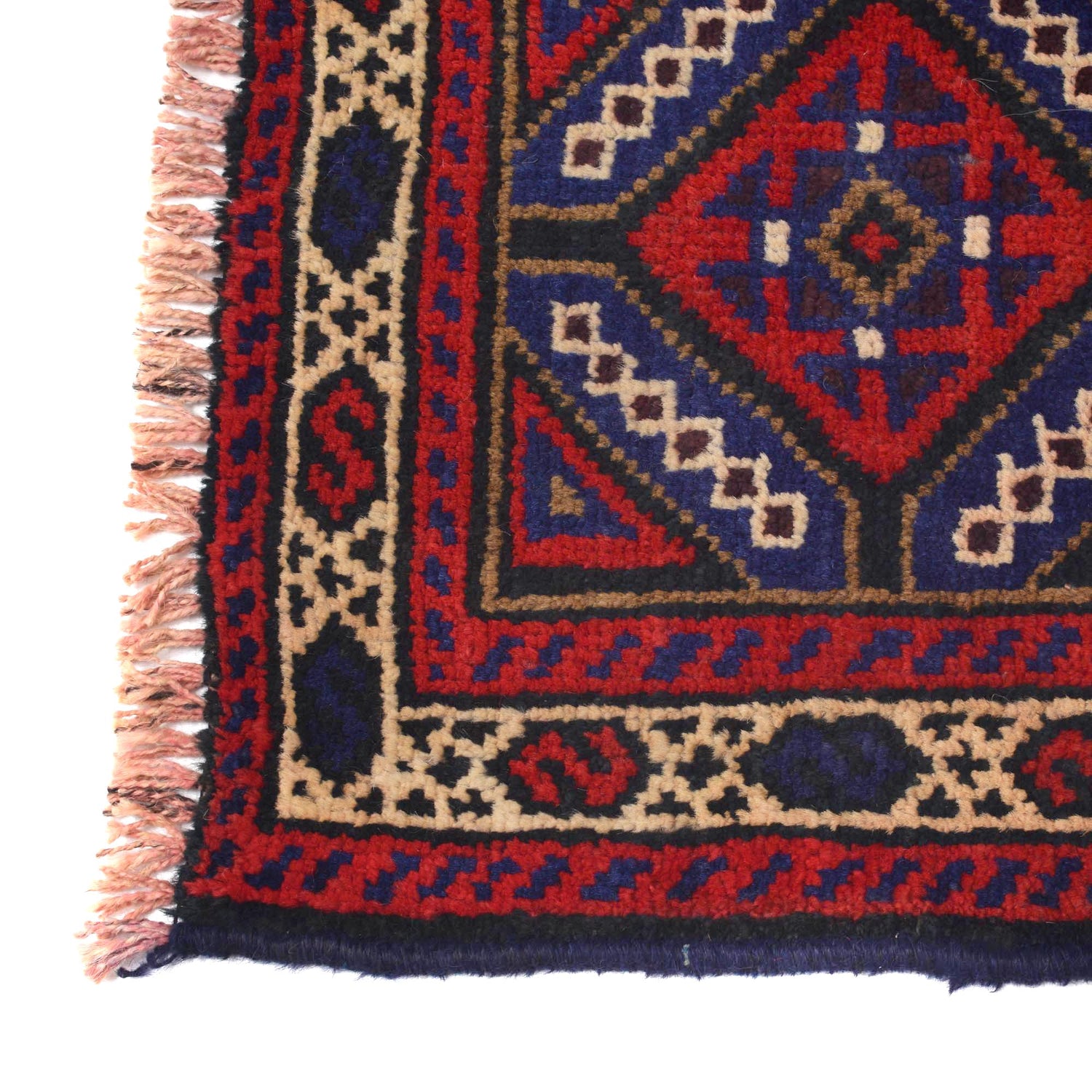 Baluchi Rug Handmade Multi Floral 2x4 ft